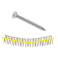 #8 x 2" Quik Drive SSWSCB 305 Stainless Steel Roofing Tile Screw, Pkg 2000