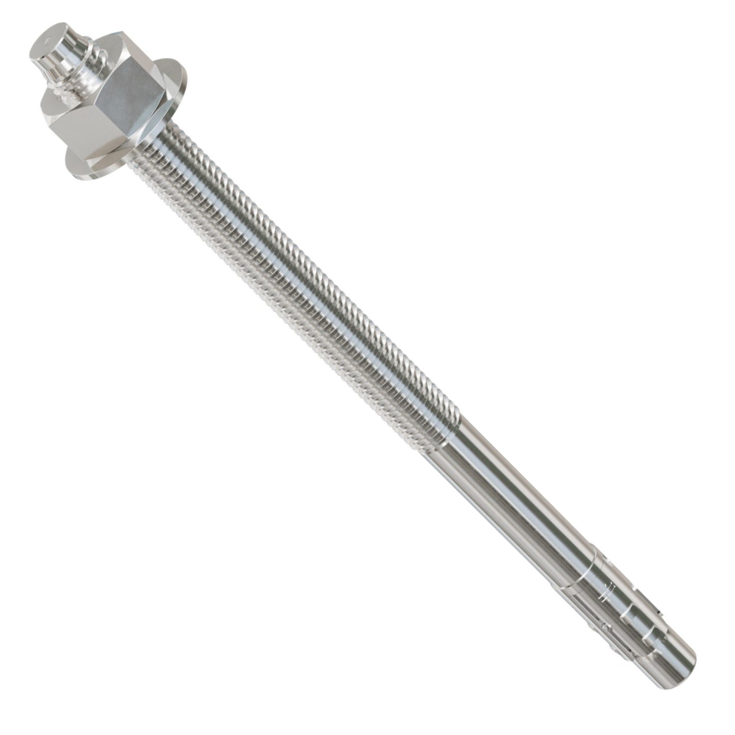 5/8" x 10" Strong-Tie Strong Bolt 2 Wedge Anchor, 316 Stainless Steel, Pkg 10