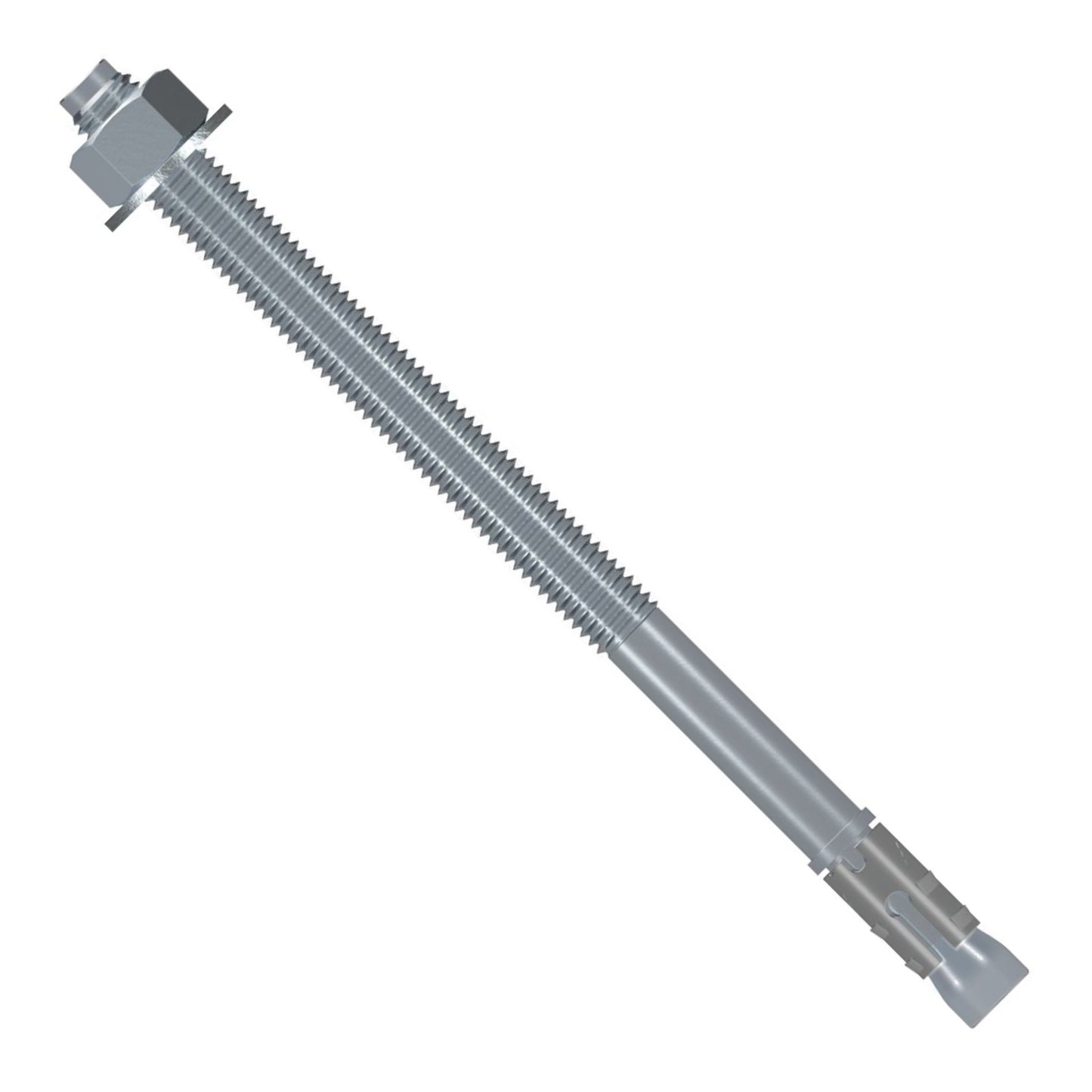 Strong-Tie Strong Bolt 2 Wedge Anchor, Zinc Plated