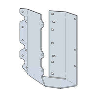 Simpson SURC26-2 Skewed U-Shaped Hanger Right, Concealed Flanges - G90 Galvanized