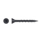 Simpson DSVBK158R160 #8 x 1-5/8" T25 DSV Wood Screw - Quik Guard Coating, Black, Pkg 160