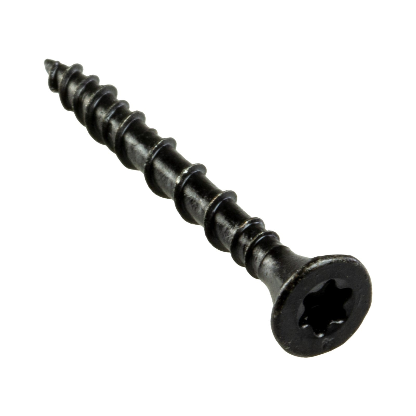 Simpson DSVBK158R160 #8 x 1-5/8" T25 DSV Wood Screw - Quik Guard Coating, Black, Pkg 160