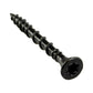 Simpson DSVBK212R80 #10 x 2-1/2" T25 DSV Wood Screw - Quik Guard Coating, Black, Pkg 80