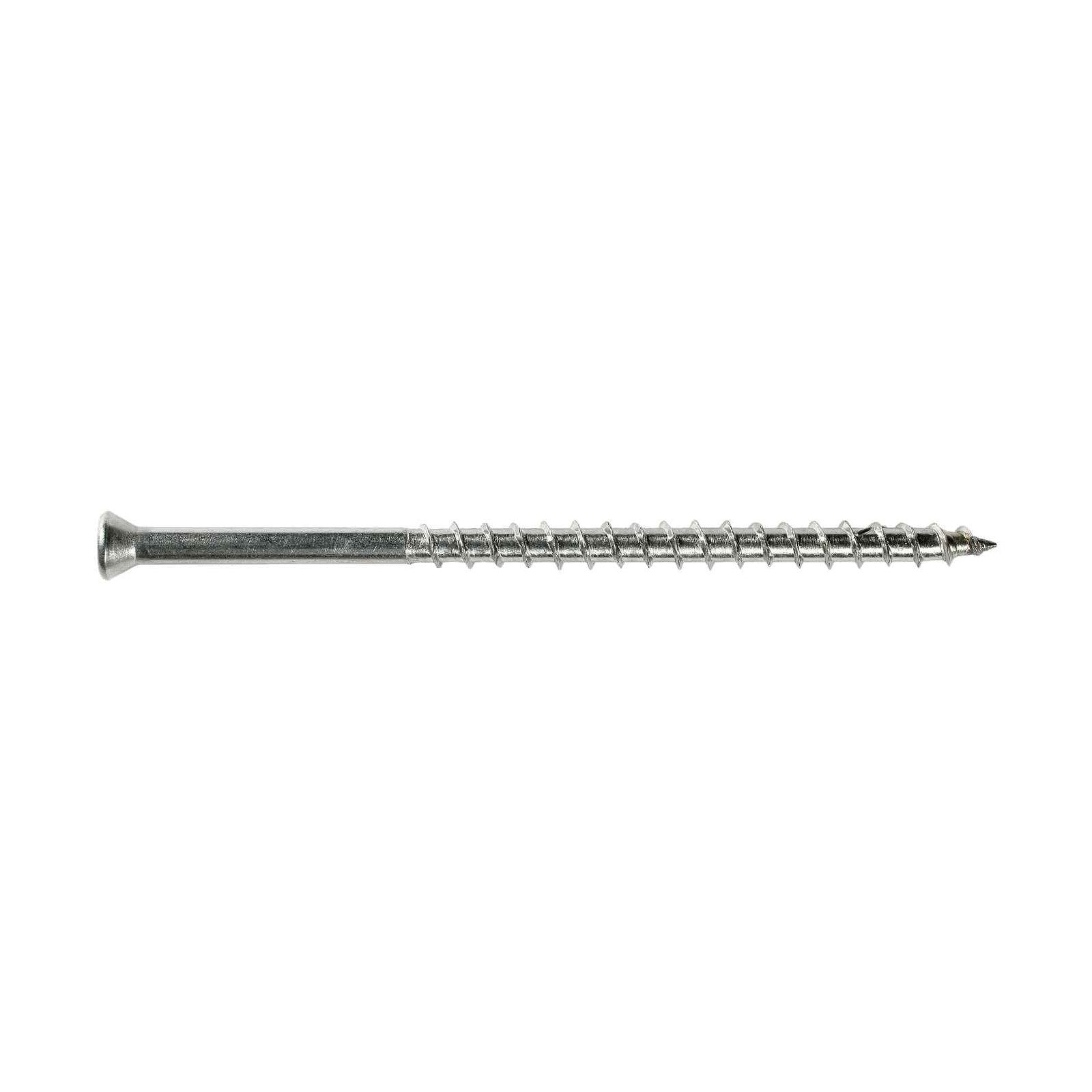 Simpson T07162FT1WH01 #7 x 1-5/8" T15 Trim-Head Screw - 316 Stainless Steel, White 01 - 1 lb. Pkg