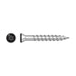 Simpson T07162FT70BK #7 x 1-5/8" Simpson T15 Trim-Head Screw - 316 Stainless Steel, Black - Pkg 70