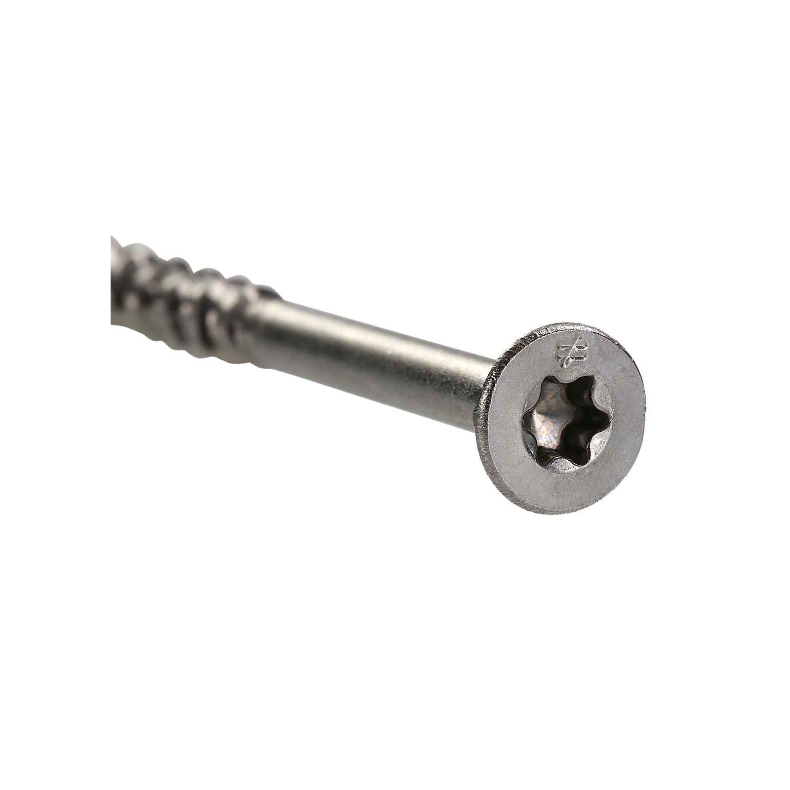 Simpson T07162WP-RP20 #7 x 1-5/8" T15 DWP Trim Head Wood Screw - 316 Stainless Steel, Pkg 20