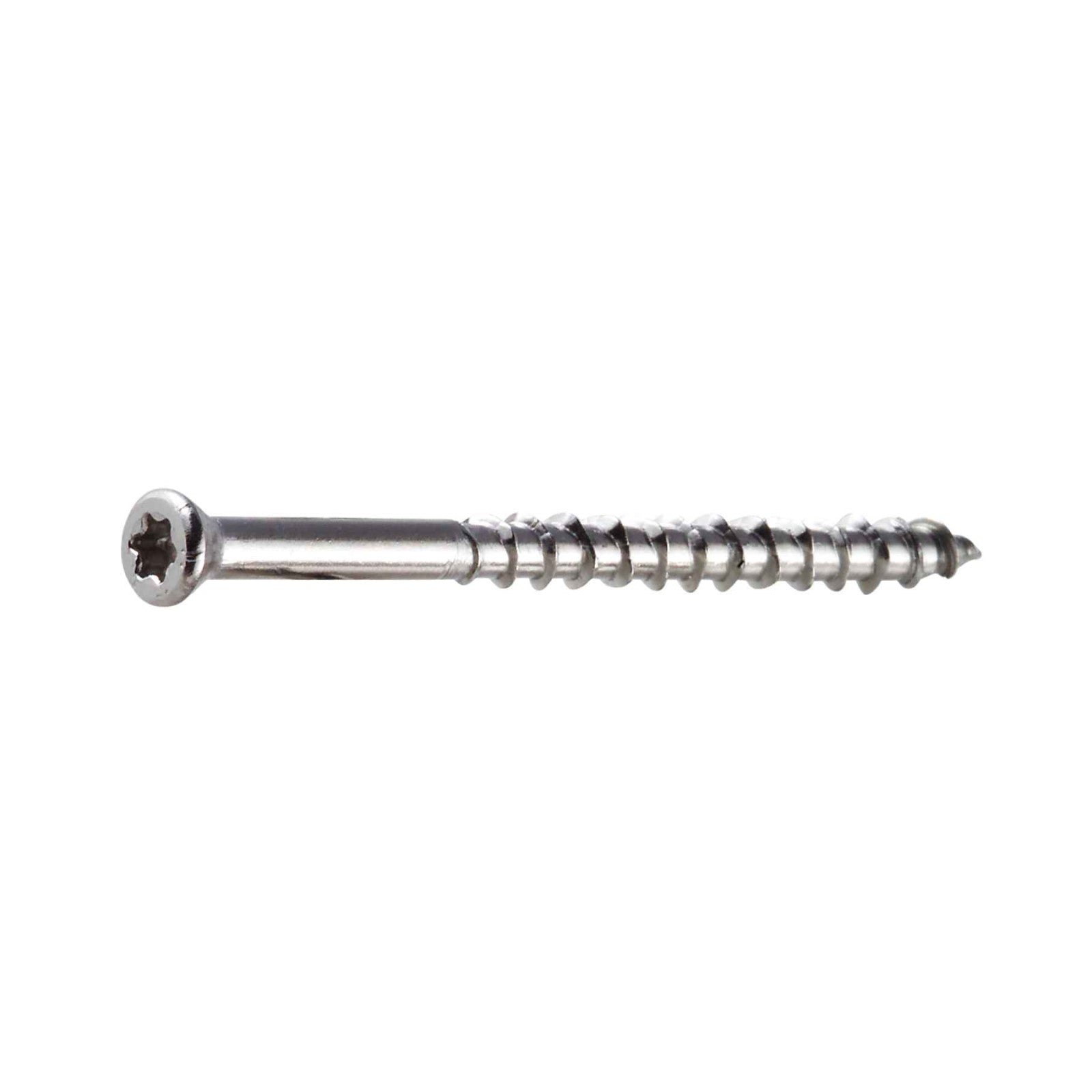 Simpson T07162WP-RP20 #7 x 1-5/8" T15 DWP Trim Head Wood Screw - 316 Stainless Steel, Pkg 20