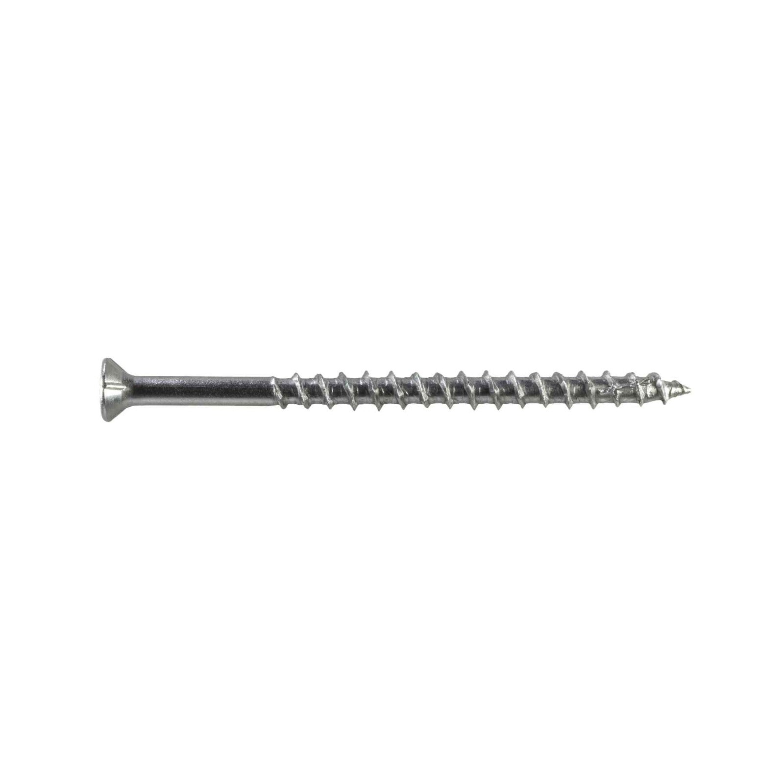 Simpson T08162WP-RP15 #8 x 1-5/8" T20 DWP Flat Head Wood Screw - Type 316 Stainless Steel, Pkg 15