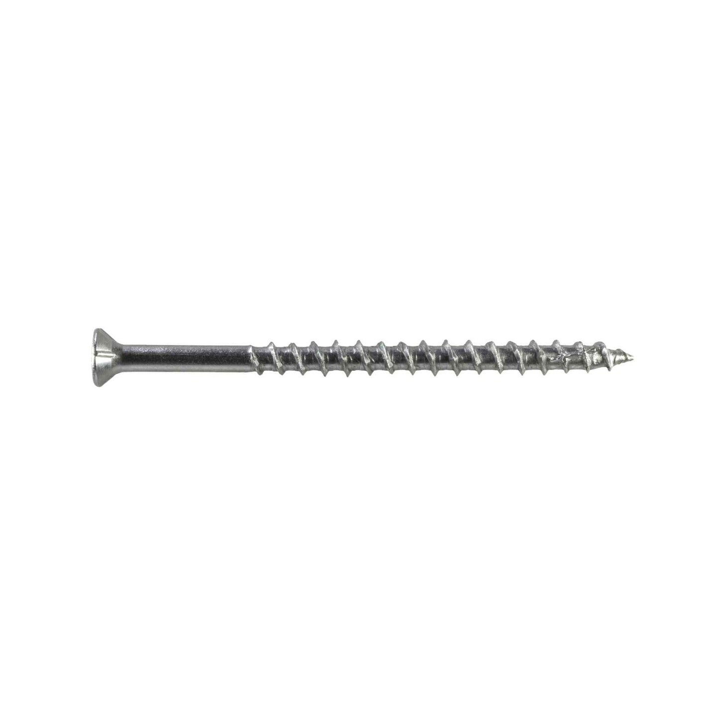 Simpson T08162WP-RP340 #8 x 1-5/8" T20 DWP Flat Head Wood Screw - Type 316 Stainless Steel, Pkg 340