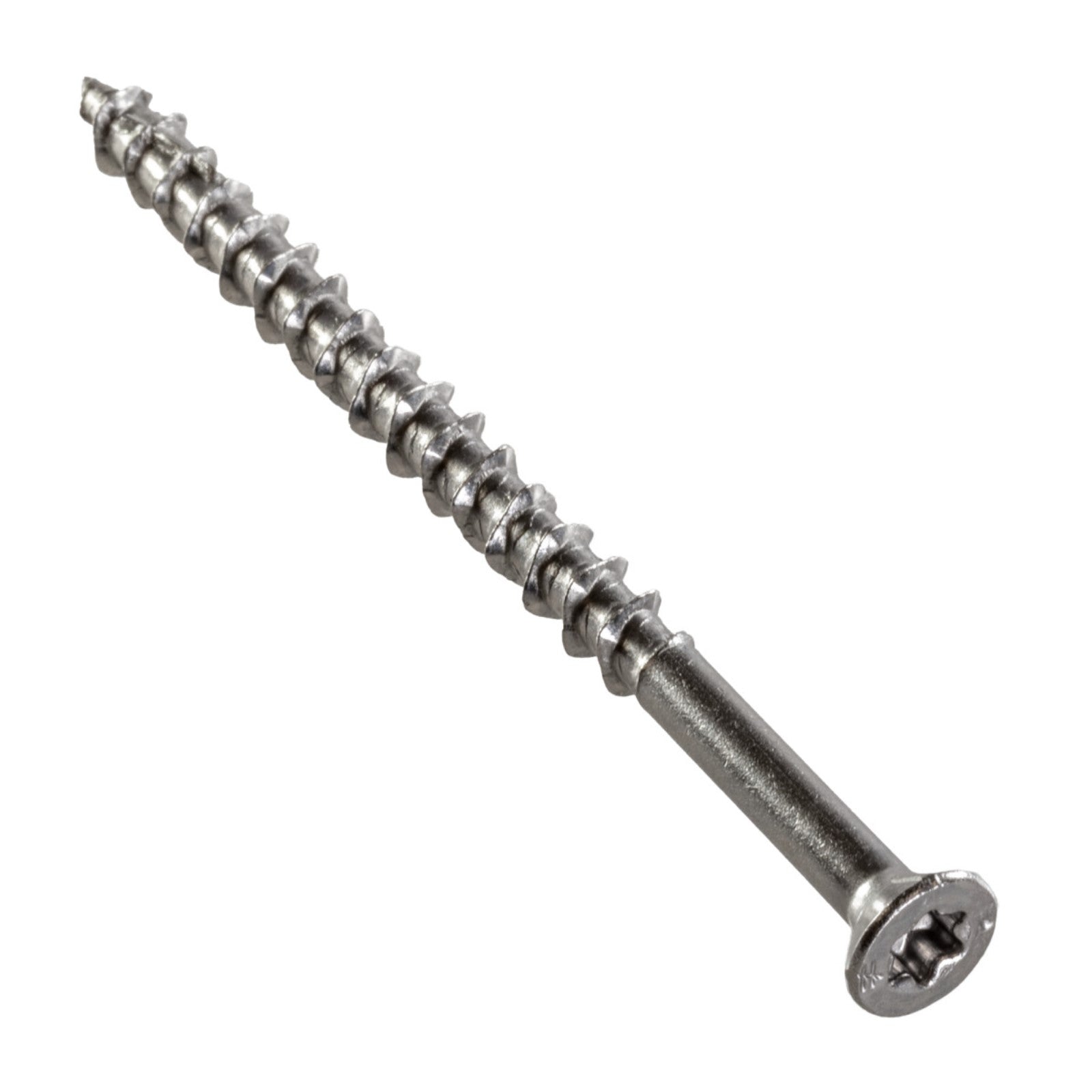 Simpson T10300WP-RP180 #10 x 3" T25 DWP Flat Head Wood Screw - Type 316 Stainless Steel, Pkg 180