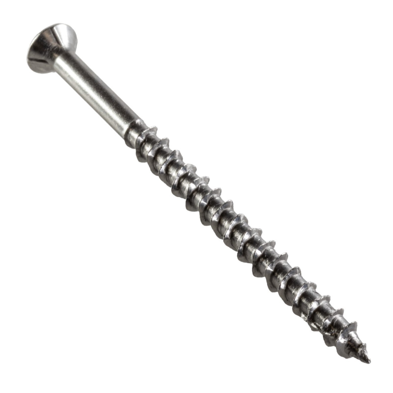 Simpson T10300WP-RP180 #10 x 3" T25 DWP Flat Head Wood Screw - Type 316 Stainless Steel, Pkg 180