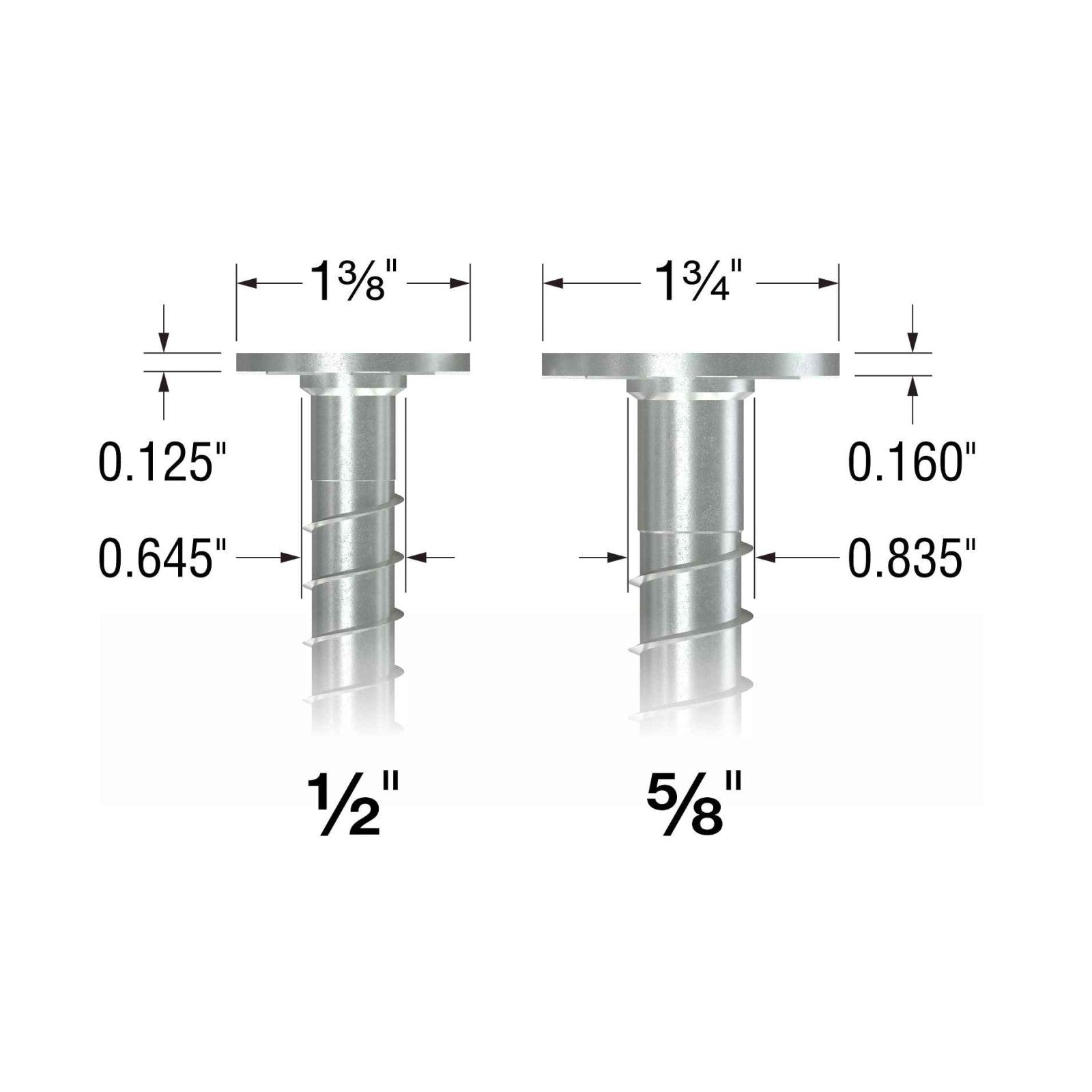 Simpson Titen HD 5/8" x 10" Mechanically Galvanized Heavy-Duty Screw Anchor w/ Washer Head  - Pkg 10