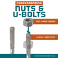 Corresponding Nuts & U-Bolts