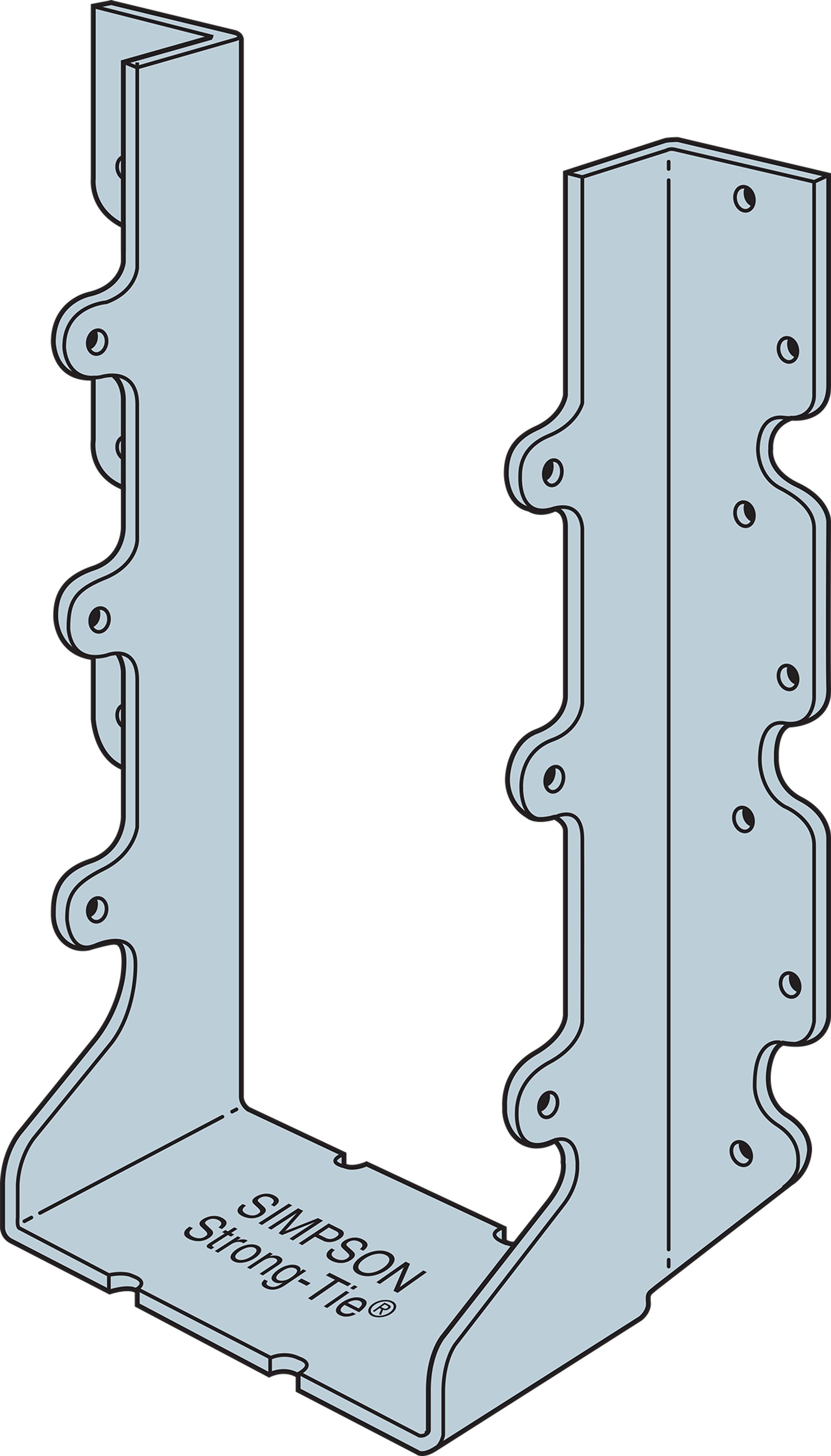 Simpson U410RX Rough Cut Face Mount Hanger