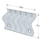 Simpson URFP-SDS3-B Universal Retrofit Foundation Plate Illustration