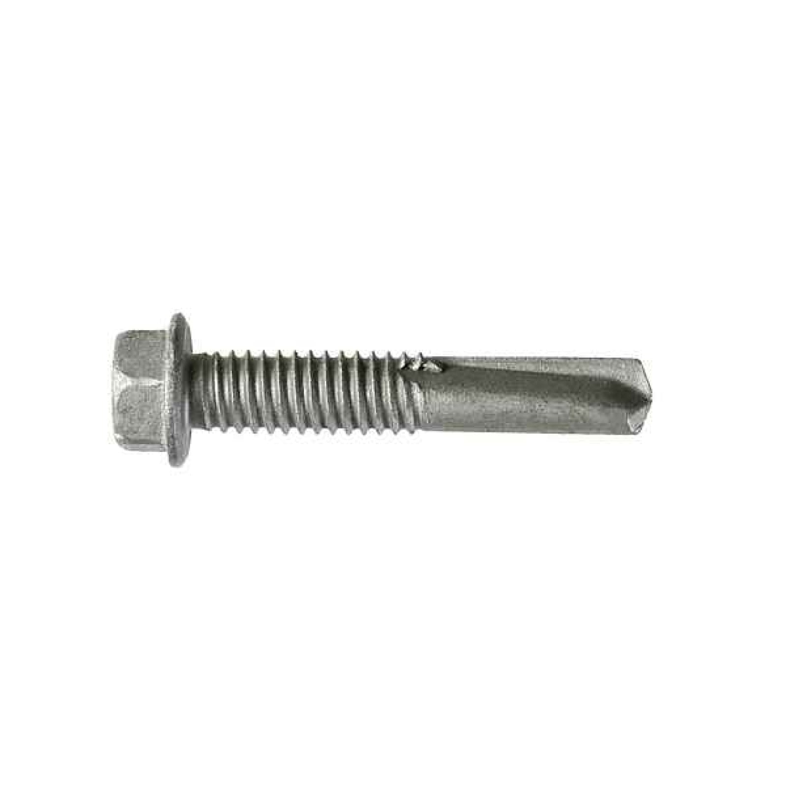 Simpson X1B1016-4K #10 x 1" Strong-Drive Self-Drilling Screw - Clear Zinc Coating - Loose - Pkg 4,000