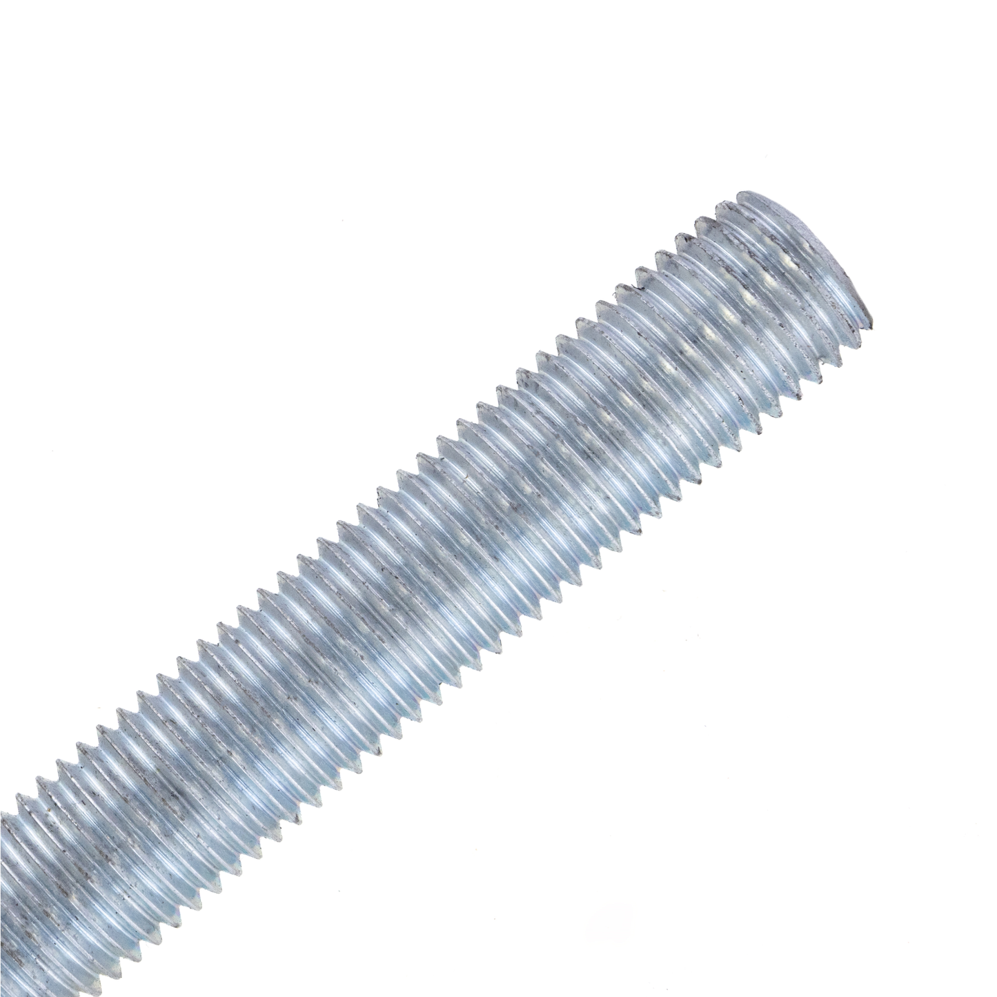 1/2"-13 x 1' A307 Threaded Rod - Zinc Plated