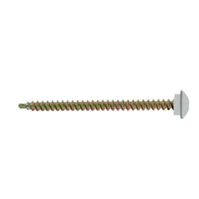 #10 x 3" Eclipse Woodbinder Metal Roofing Screw - Alamo White, Pkg 250