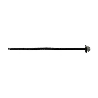 #12 X 6 InsulDrill Metal Roofing Screw Ash Gray, Pkg 100