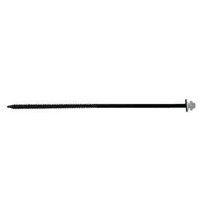 #12 X 8" InsulDrill Metal Roofing Screw - Alamo White, Pkg 100