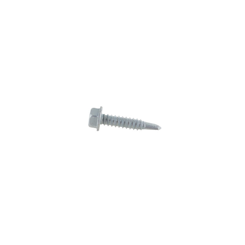 1/4-14 x 1-1/4" HWH Steelbinder Self-Drilling Metal Screw - Electro-Galvanized, Pkg 250