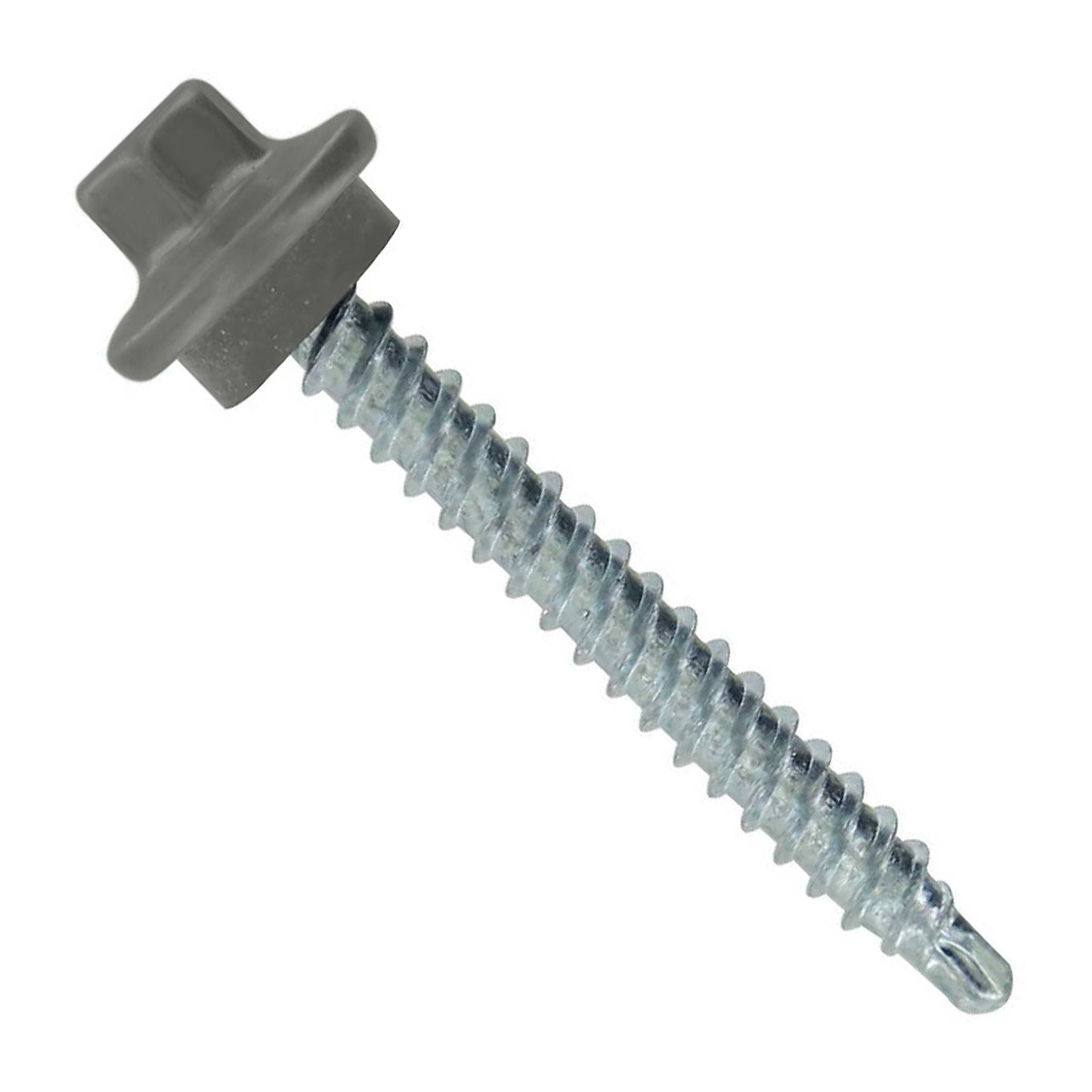 #9 x 1-1/2" ST-XL Woodbinder Metal Roofing Screw - Burnished Slate, Pkg 250