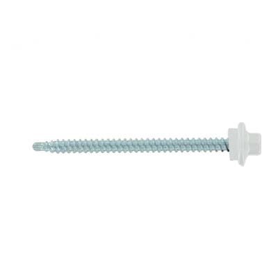 #9 x 2-1/2" ST-XL Woodbinder Metal Roofing Screw - Polar White, Pkg 250