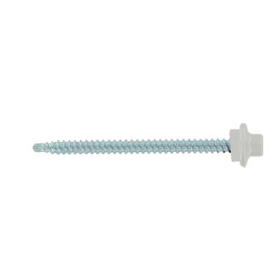 #9 x 2-1/2" ST-XL Woodbinder Metal Roofing Screw - Alamo White, Pkg 250