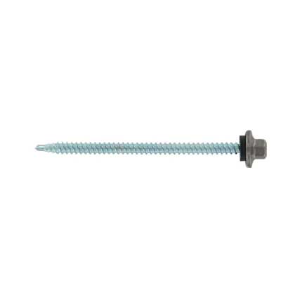 #9 x 3 ST-XL Woodbinder Metal Roofing Screw Ash Gray, Pkg 250