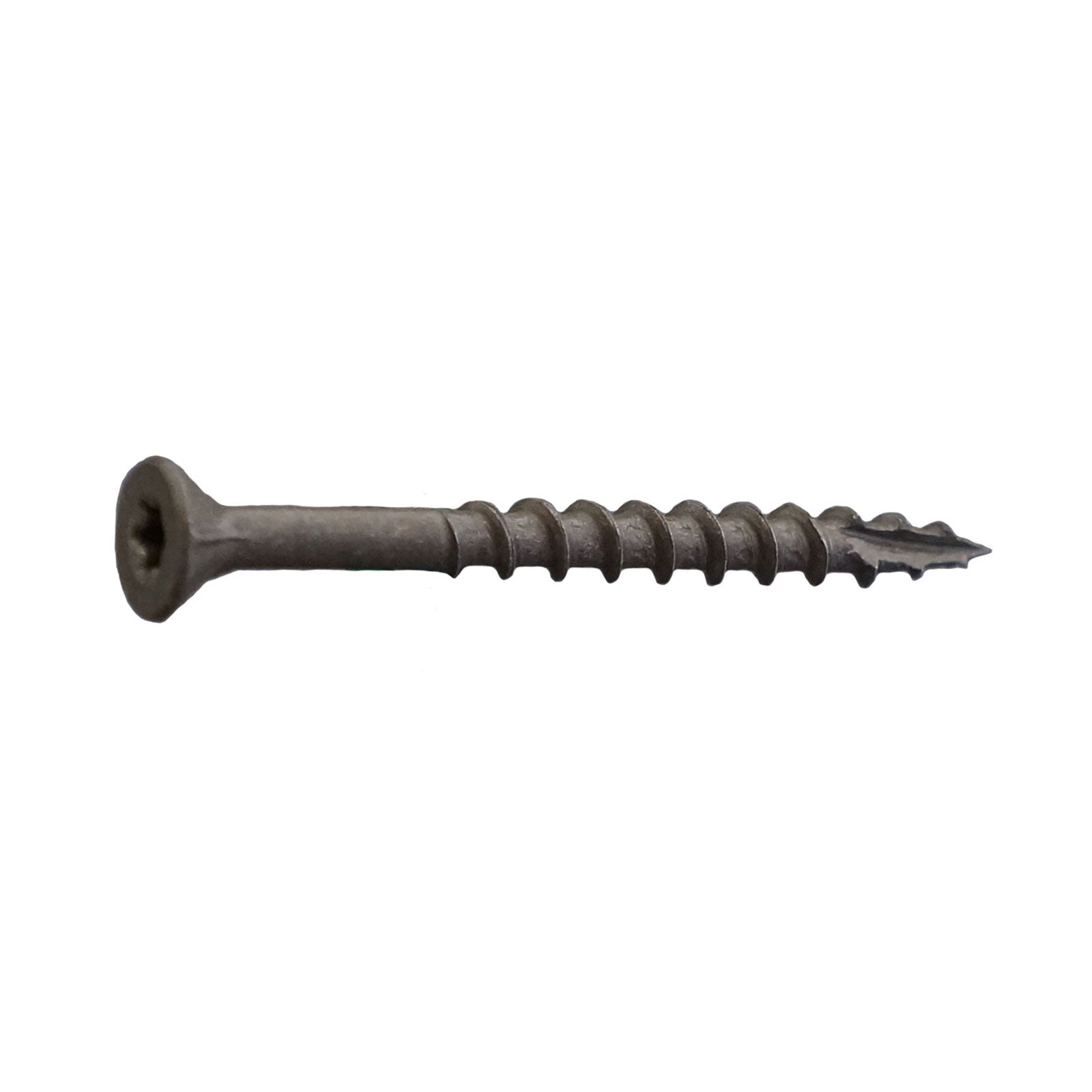 #10 x 6" T25 Flat Head Deck Screw - Dark, Pkg 1000