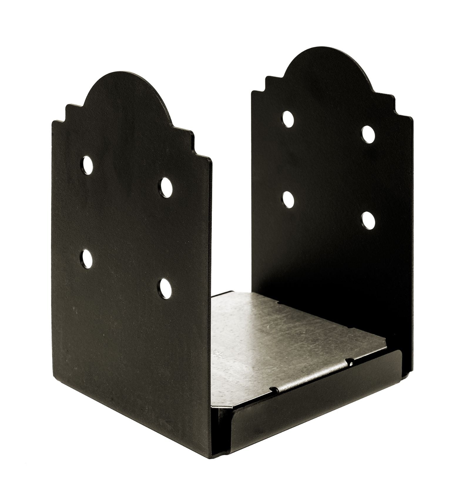 Simpson Strong Tie APHH46R Outdoor Accents Zmax , Black Heavy Joist Hanger for 4x6 Rough