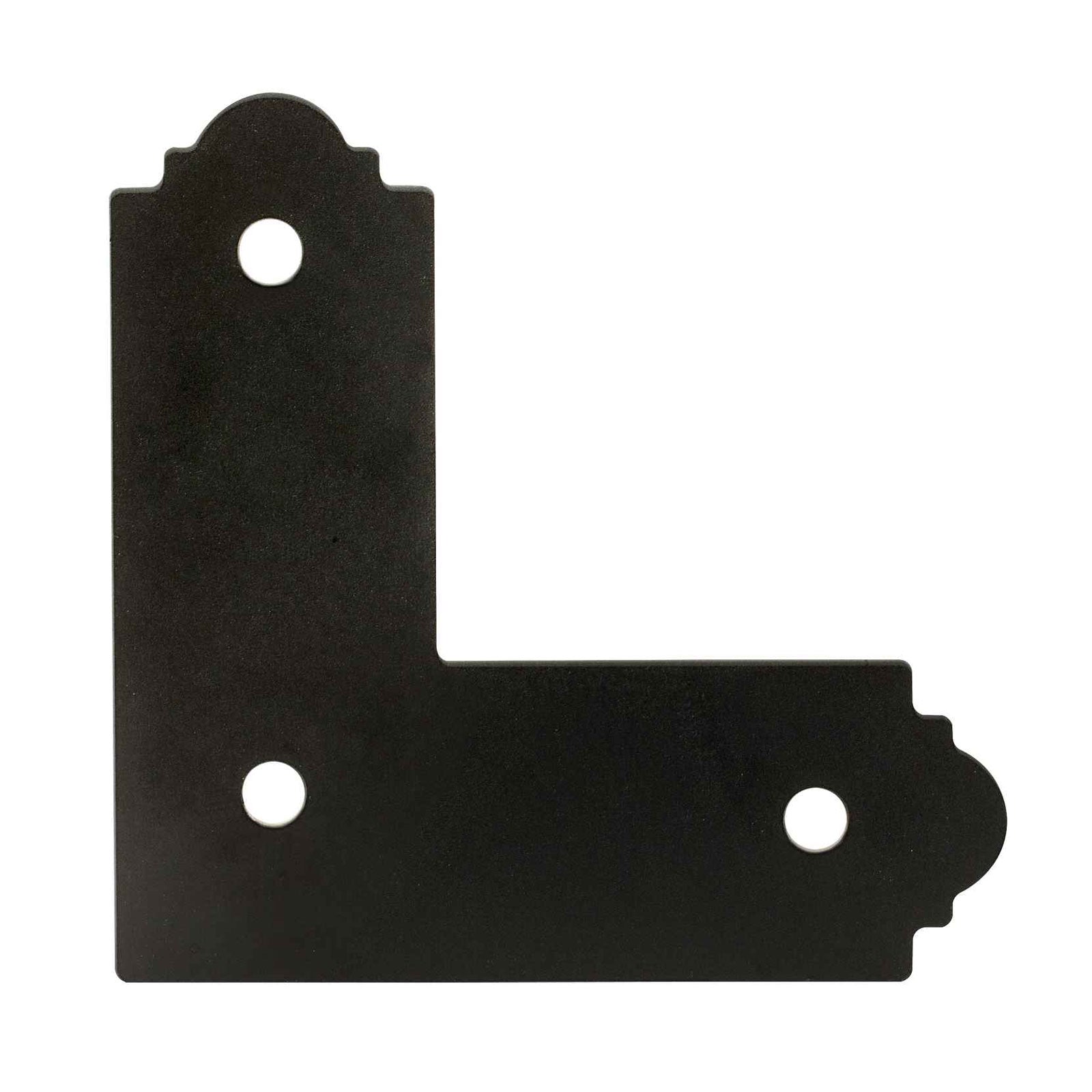 Simpson APL4 Ornamental L Strap - Black Powder Coat