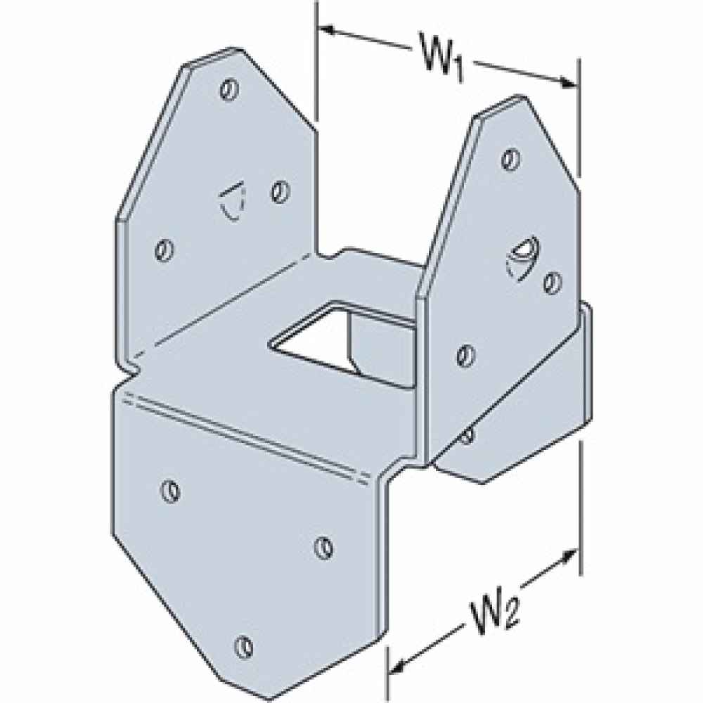 Simpson BCS224SS 22X4 Post Cap Stainless Steel image 2 of 2