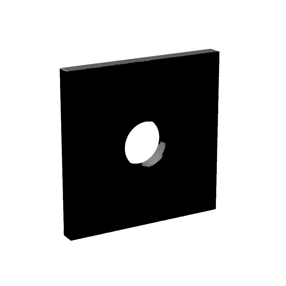 Simpson BP 582PC 58 inch Bolt Dia 2 inchx2 inch Bearing Plate Black Powder Coated image 1 of 2