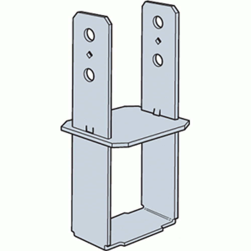 Simpson CB44 4x4 Column Base G90 Galvanized image 2 of 2