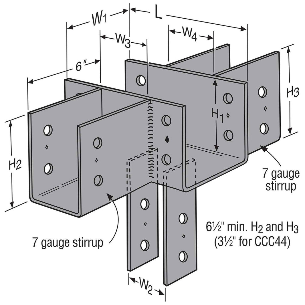 CCC Cross Column Caps – Fasteners Plus