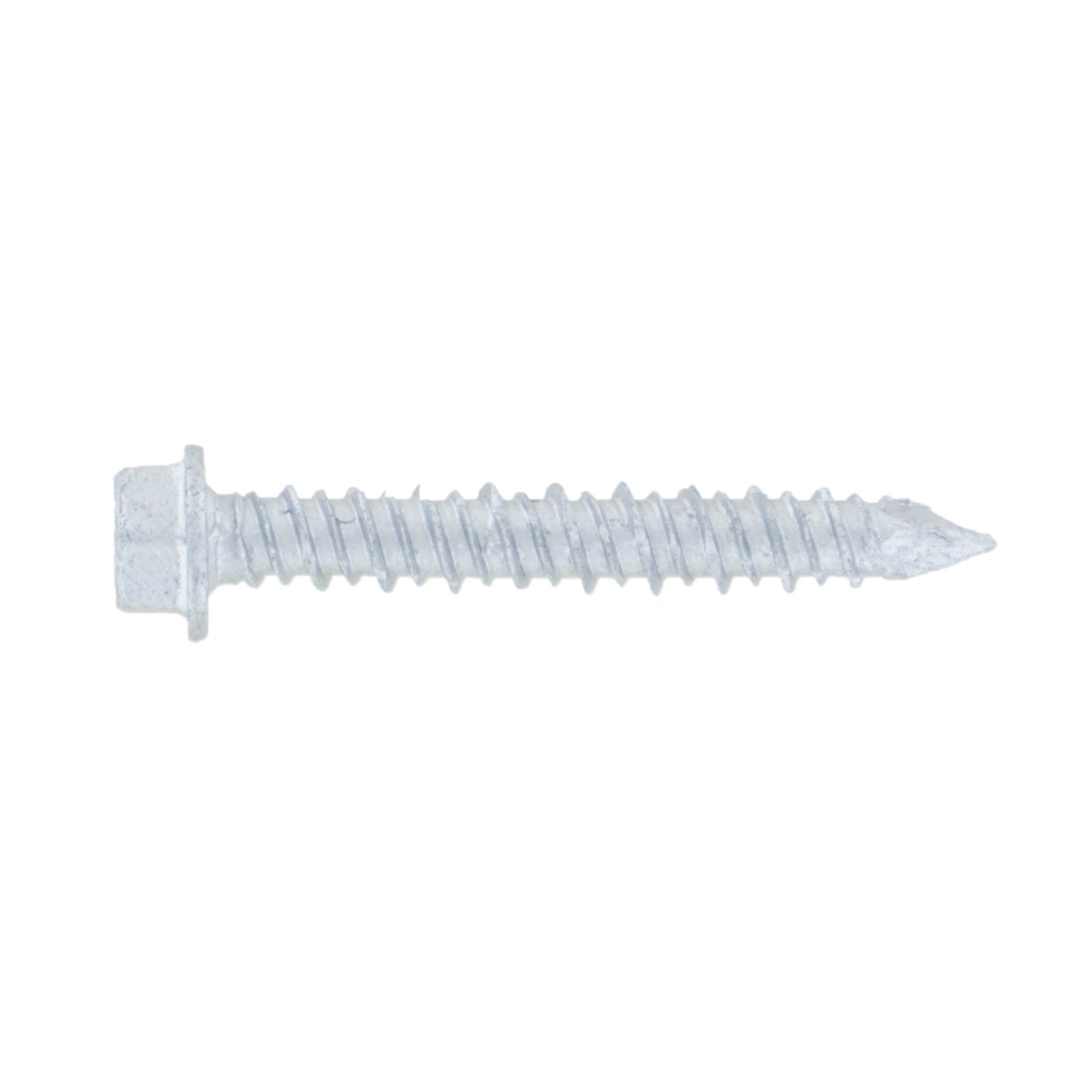 14 inch x 134 inch Fasteners Plus Hex Concrete Screw 410 Stainless Steel Pkg 100 image 1 of 2