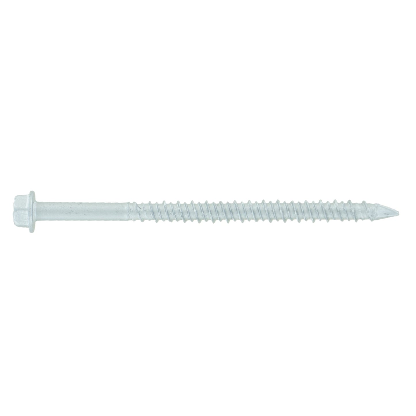 14 inch x 334 inch Fasteners Plus Hex Concrete Screw 410 Stainless Steel Pkg 100 image 1 of 2
