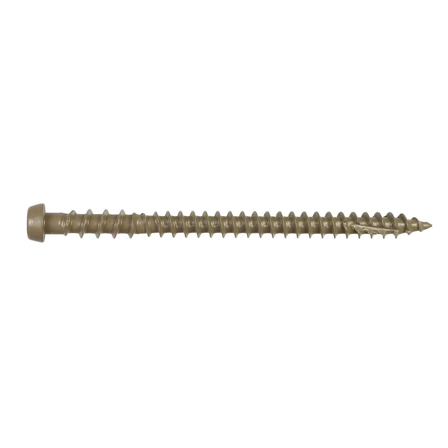 #10 x 2-3/4" DCU Composite Decking Screw - Brown05