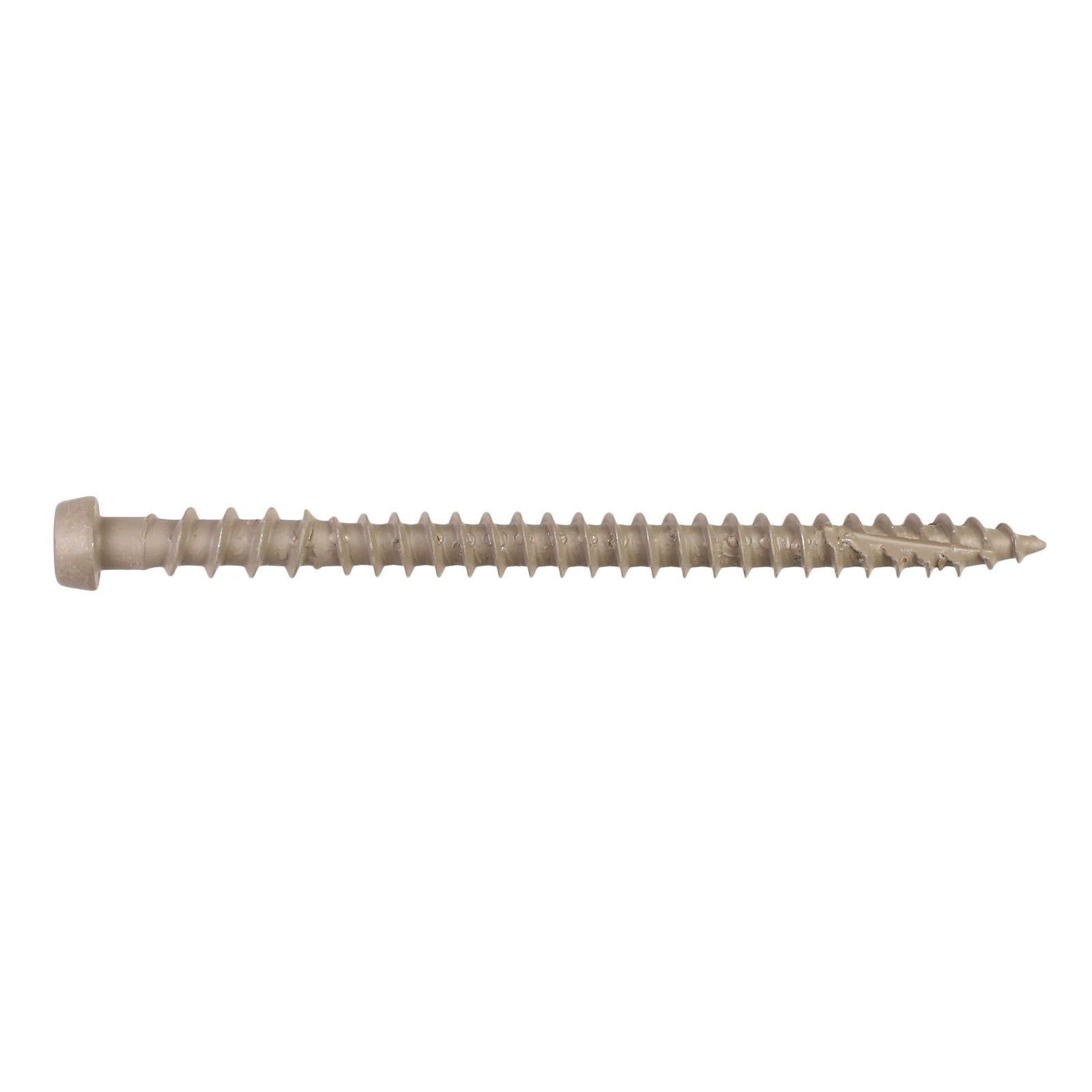 #10 x 234 inch Quik Drive DCU Composite Decking Screw Gray01 Pkg 1000 image 1 of 2