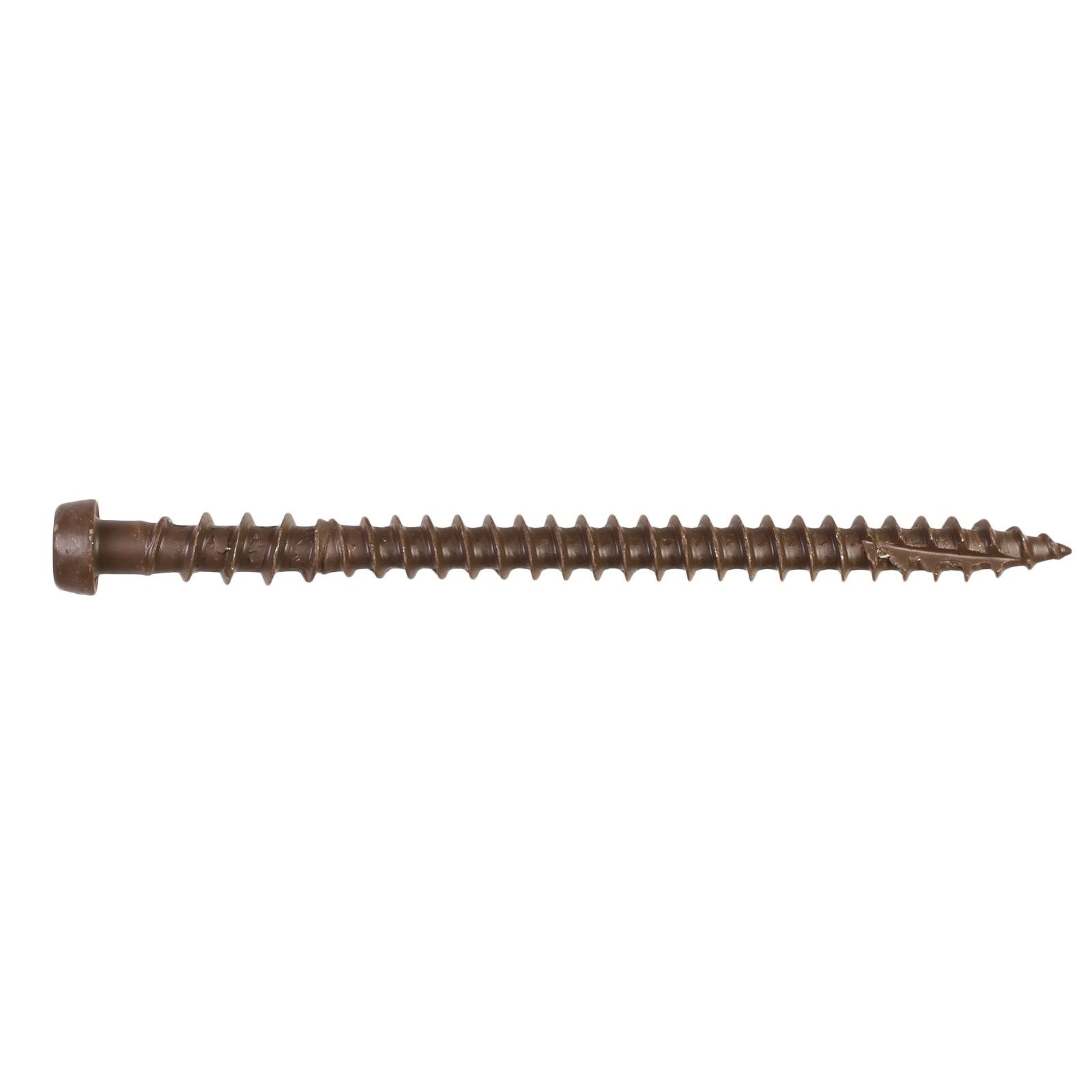 #10 x 234 inch Quik Drive DCU Composite Decking Screw Red01 Pkg 1000 image 1 of 2