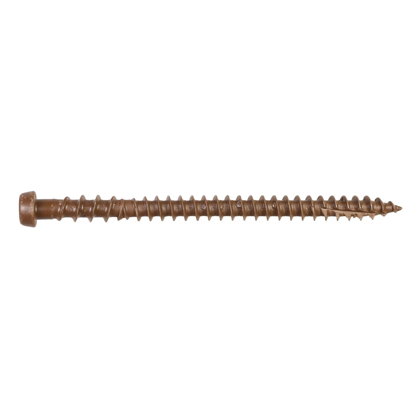 #10 x 234 inch Quik Drive DCU Composite Decking Screw Tan01 Pkg 1000 image 1 of 2