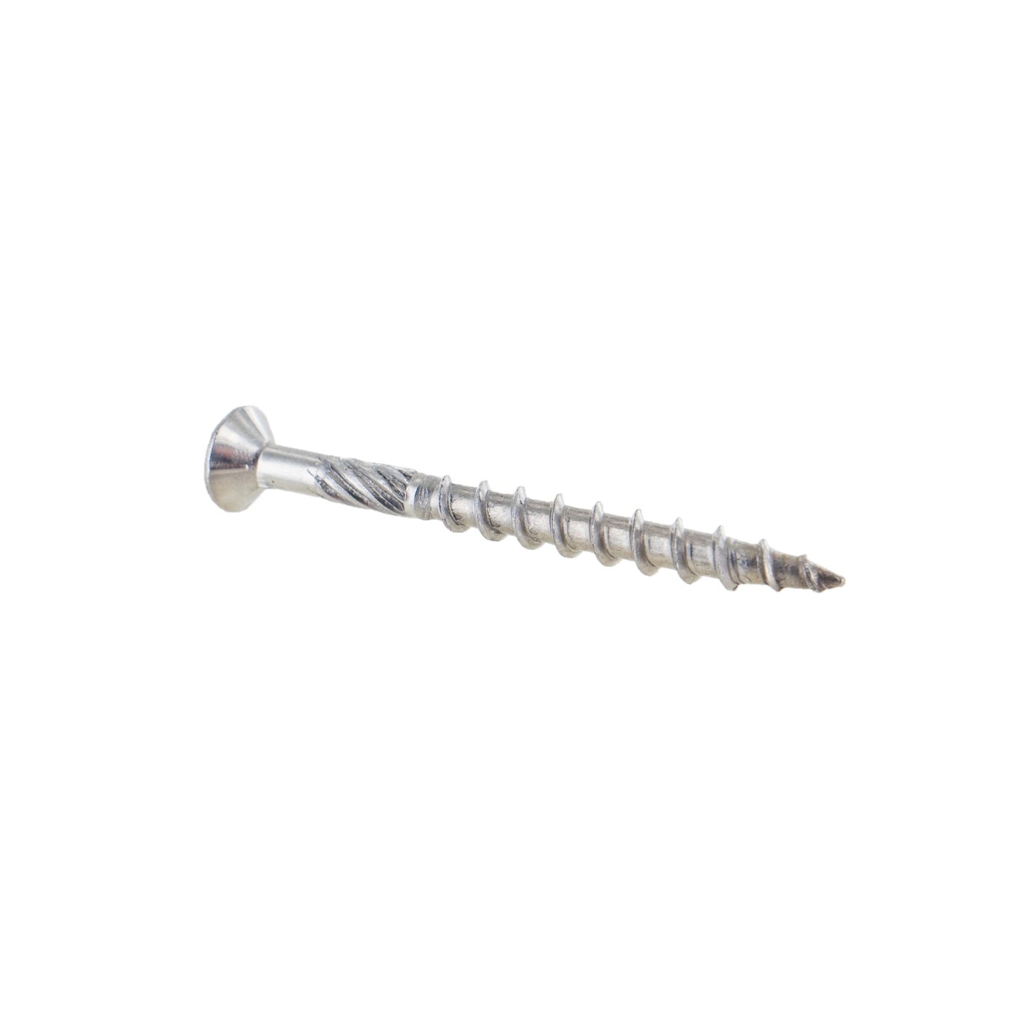 #10 x 2" Conquest Flat Head Deck Screws - 304 Stainless, 1750 piece bucket