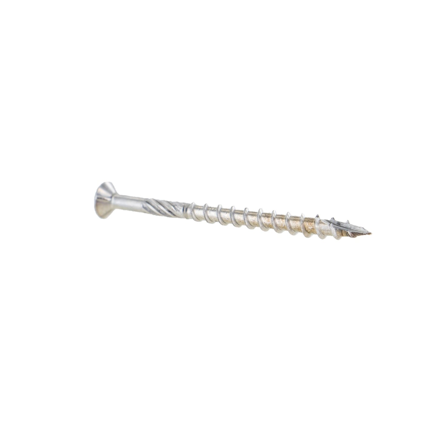 #10 x 2-1/2" Conquest Flat Head Deck Screws - 316 Stainless, 1750 piece bucket