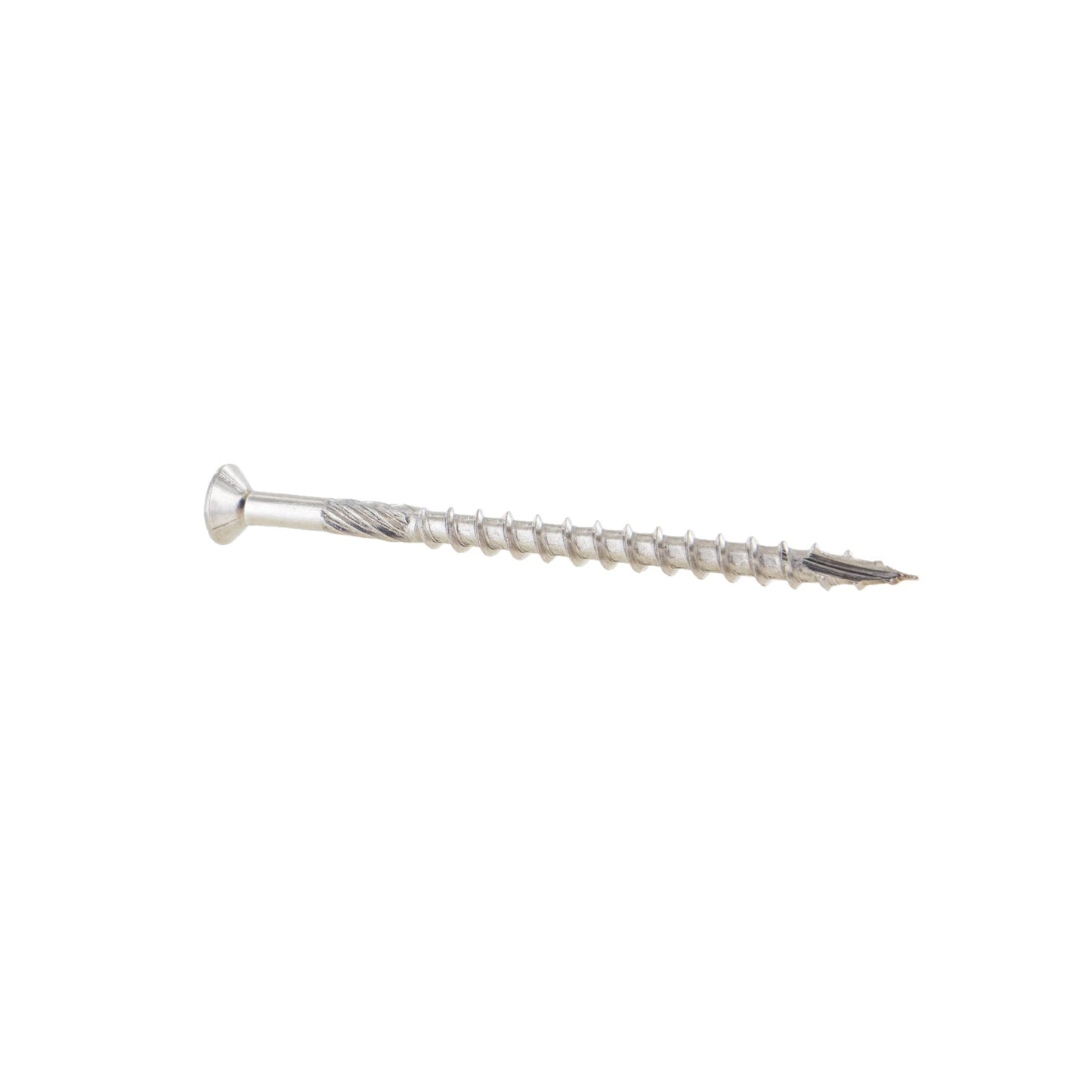 #10 x 3" Conquest Flat Head Deck Screws - 316 Stainless, 1750 piece bucket