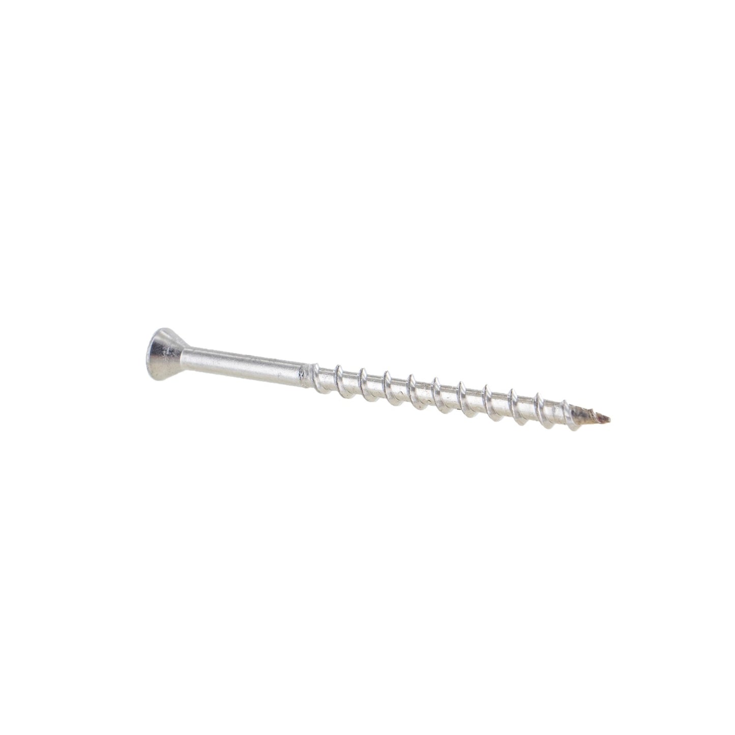 #7 x 2-1/4" Conquest Trim Head Deck Screws - 304 Stainless, 1750 piece bucket