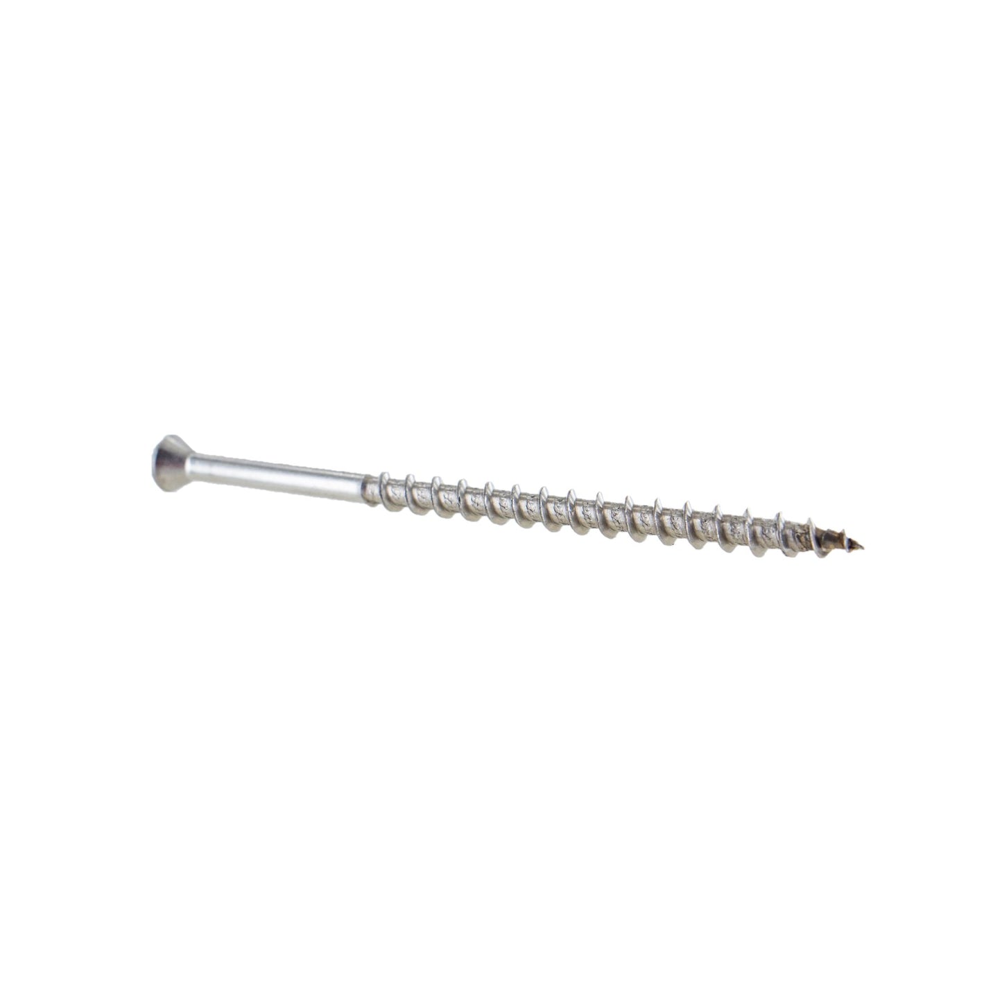 #8 x 3" Conquest Trim Head Deck Screws - 316 Stainless, 1750 piece bucket