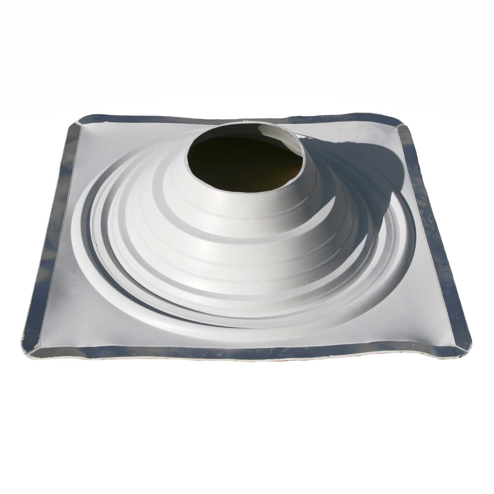 Maxi Roofjack Square EPDM Pipe Flashing Boot Gray