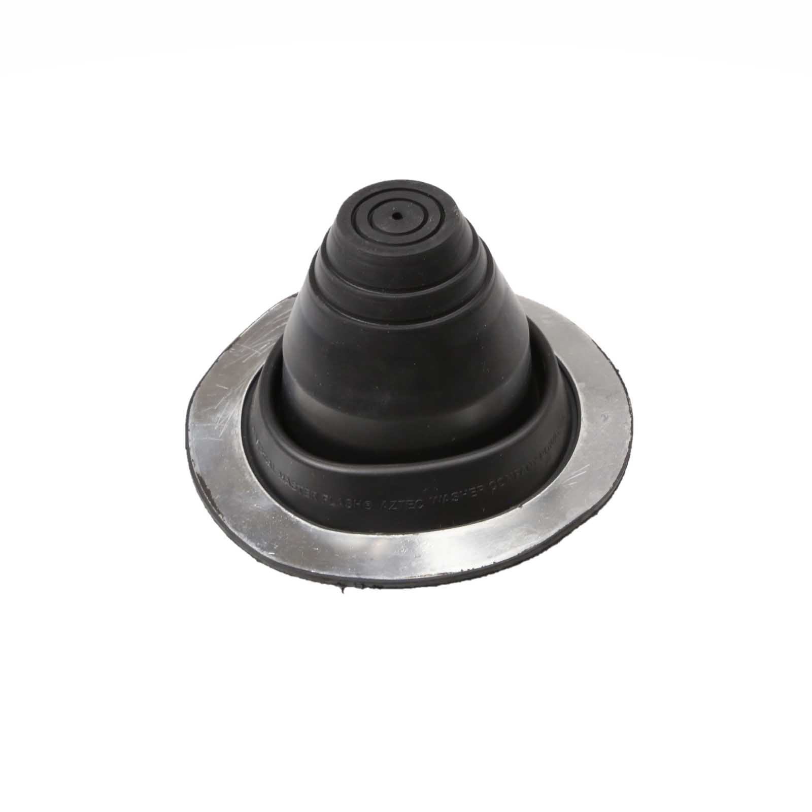 #1 Roofjack Round EPDM Pipe Flashing Boot, Black – Fasteners Plus