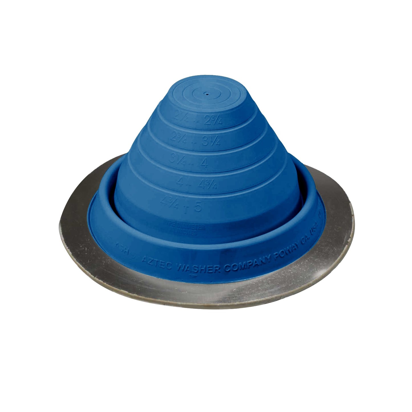 #3 Roofjack Round EPDM Pipe Flashing Boot Dark Blue